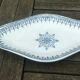 Ceramic dish from St Amand Primax blue