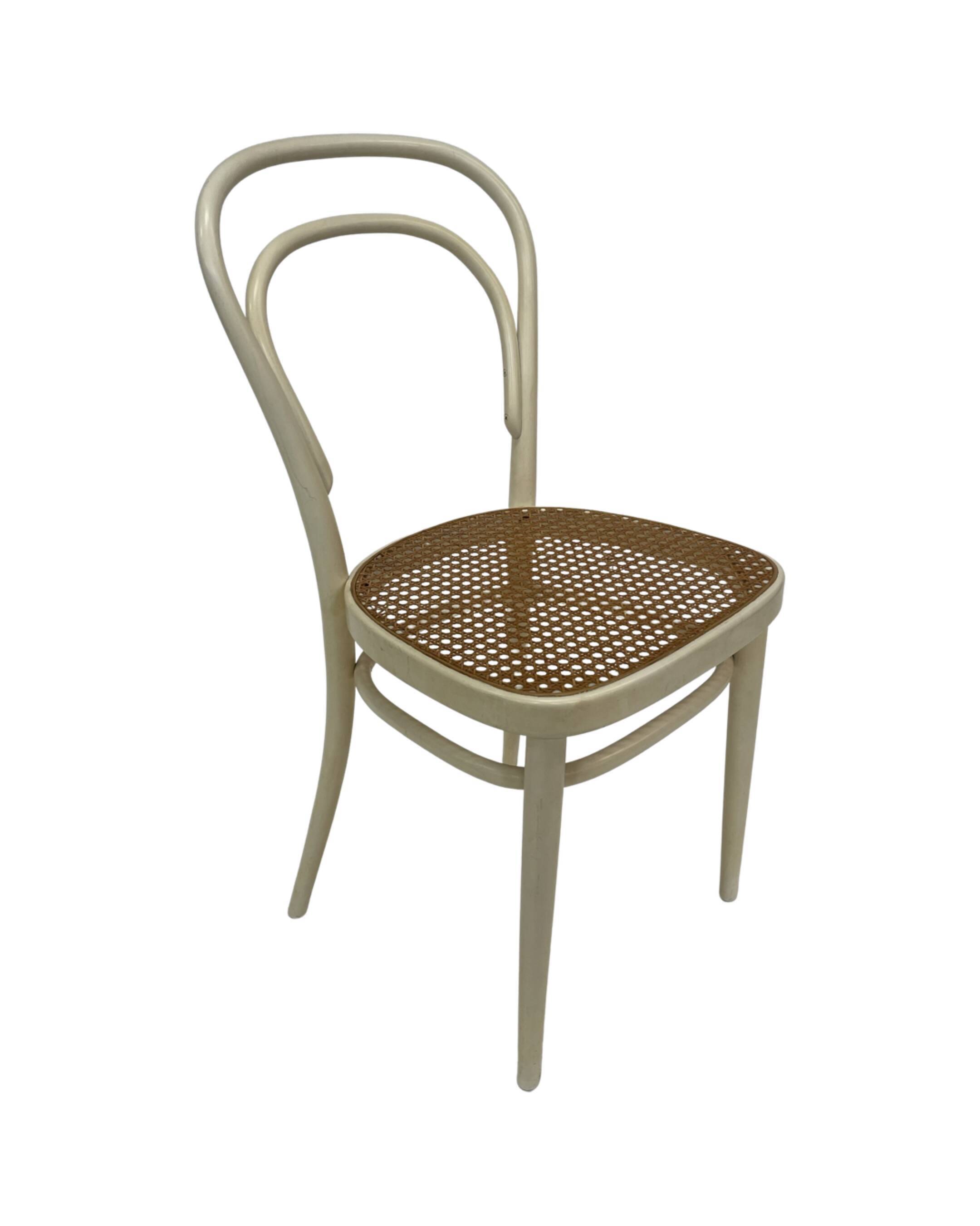 Vintage Thonet no 14 authentic white