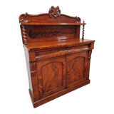 Small English mahogany buffet - 1920s