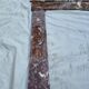 19th century red marble fireplace