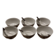 Ensemble de bols et de cuillères orientales