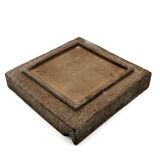 Mid-century space age ceramic ashtray, Aldo Londi Bitossi Italy 1970s