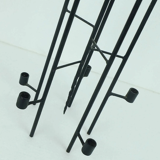 Vintage filigree mid century candleholder iron 60s