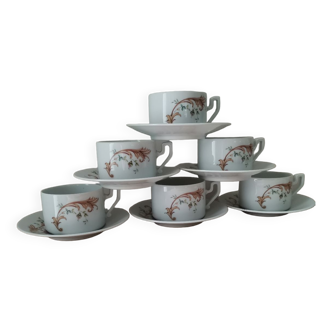 Tasses à café en porcelaine