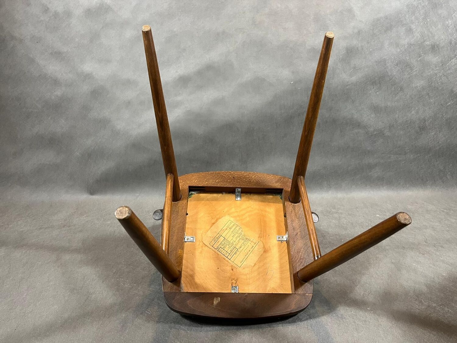 Set of 4 renovated vintage chairs, mier edition, czech vintage 1960s