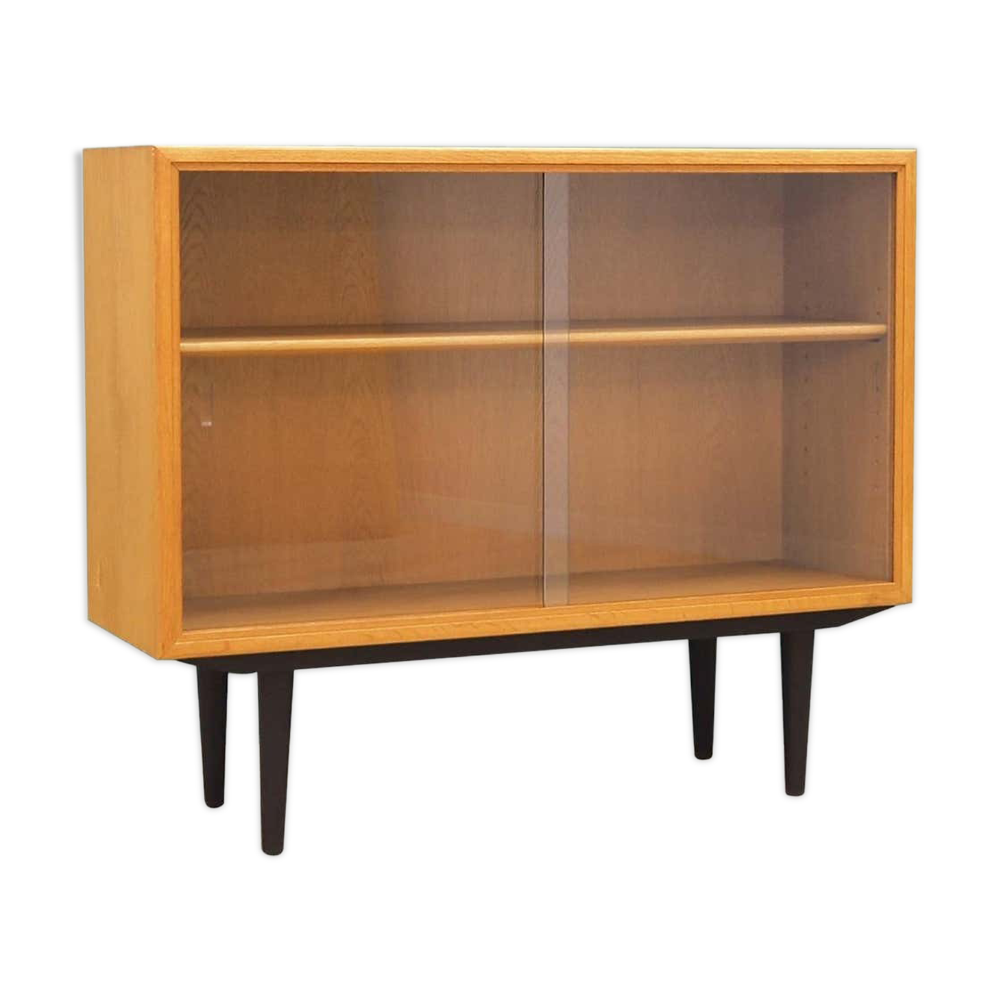 Bookcase oak, Danish design, 60's, producer: Søborg, designer: Mogensen