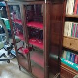 Showcase library with Louis XVI key