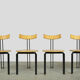 Dutch post modern dining chairs, harvink, 1980s