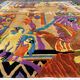 Modern rug signed nini ferrucci 240x205 cm