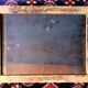 Old painting signed nineteenth and vintage gilded frame
