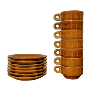 Série de 7 tasses et