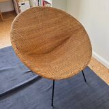 Rattan armchair