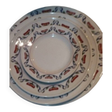 Set of 4 "Royal Monceau" plates