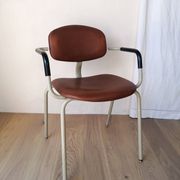 Set of 4 420-44 Strafor-Steelcase Vintage Armchairs