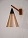 Lampe scandinave avec bras en teck