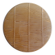 Gien cheese board with wicker straw decor