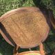 Paire de fauteuils style Louis XVI cannage