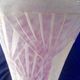 Vase 48 cm papyrus decoration the french glass - charder - schneider