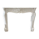 Louis XV marble fireplace, 19th century.