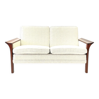 Danish rosewood 2-seater sofa