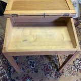 Solid oak music stand