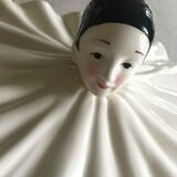 Ceramic Pierrot Jewelry Box