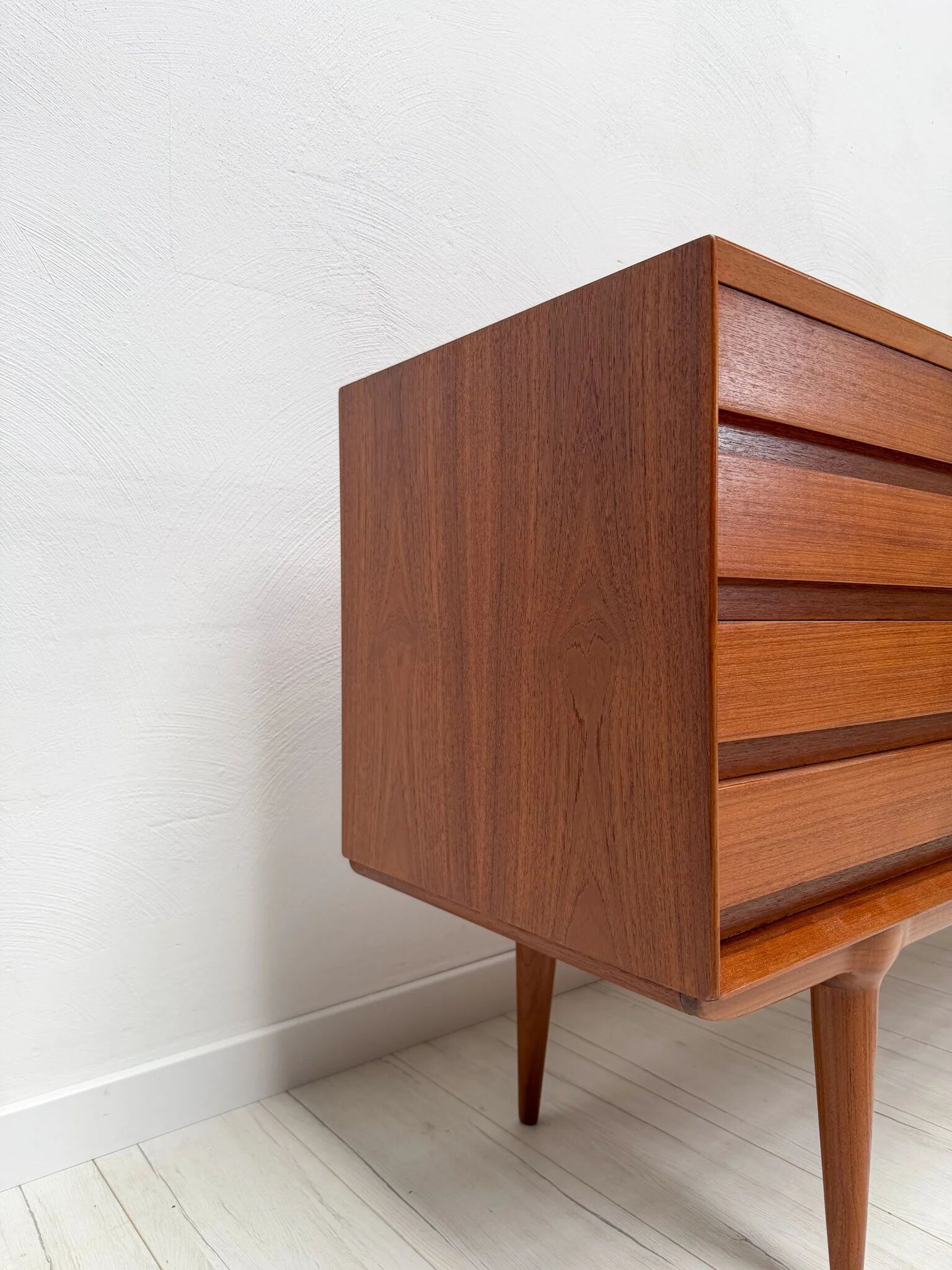 1960s vintage Gunni Omann model 18 Danish design teak sideboard for Omann Jun