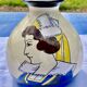 Vase ball art deco ceramic HB QUIMPER Prior to 1942 - decoration 524 - N°2