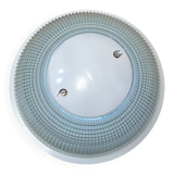 White holophane wall light