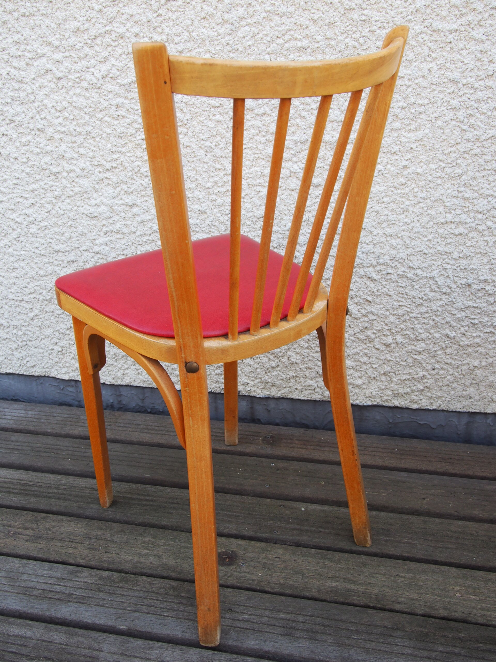 6 bistro Baumann chairs