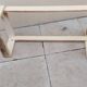 Table basse vintage année 70 design