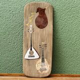 Ceramic wall plaque, musical theme