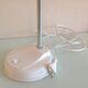 Lampe de bureau en métal blanc vintage années 70/80