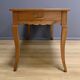 Farmhouse table in blond cherry, Louis XV style – 2nd part of the 19th century