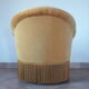 Fauteuil crapaud velours