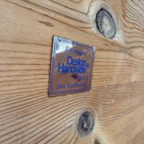 Antique solid pine table, Scandinavian design Rainer Daumiller, 70s