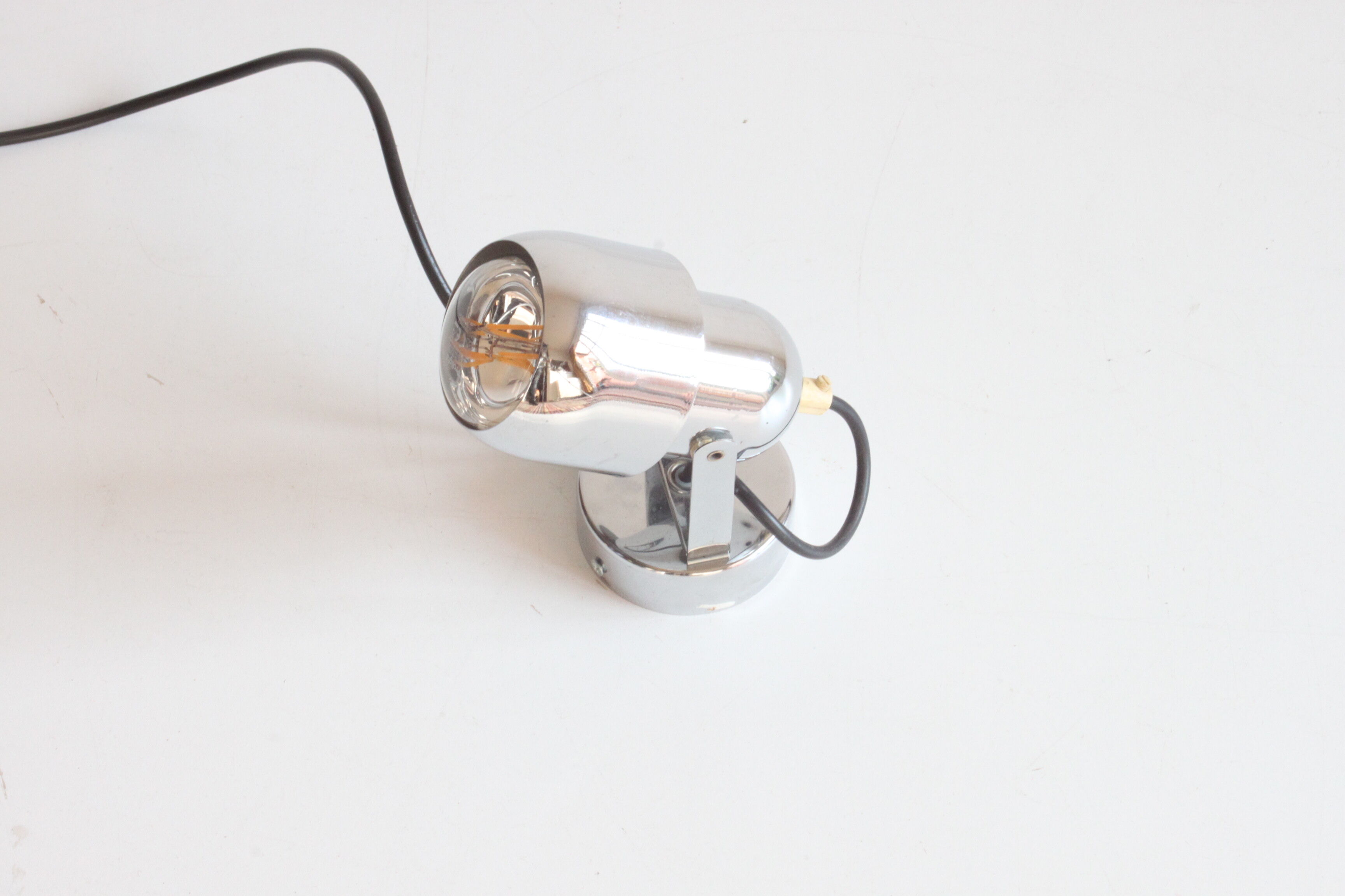 Space age chrome spotlights by Massive Belgium 1960s 70s