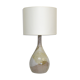 Large ceramic lamp, French work, 60s