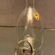 Mid-XXth carafe in cut glass signed Bayel new condition