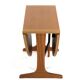 Table basse Parker Knoll à rabats - design moderne du milieu du siècle