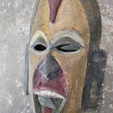 Old Nepalese cast iron mask