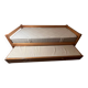 Vintage solid pine trundle bed