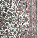 Pakistan wool carpet handmade silk rug 127x192 cm