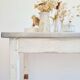 Wood and zinc work table