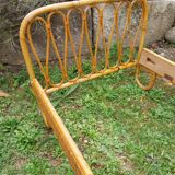 Rattan children's bed