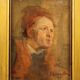 Old painting signed Pietro Scoppetta, oil on panel, 19th century.
