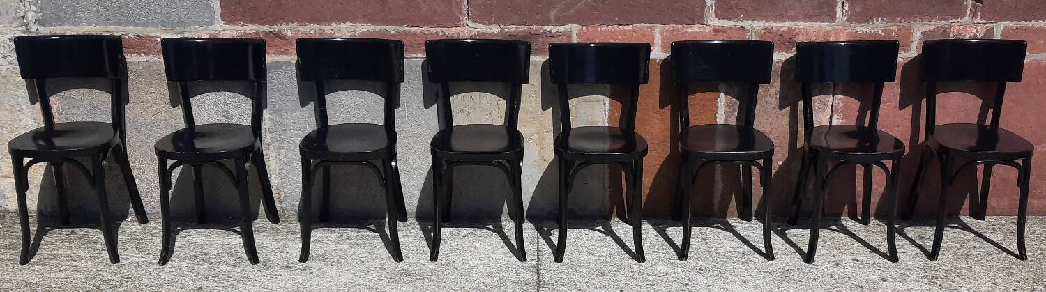 Baumann bistro chairs (Set of 8)