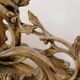 Louis XV style mirror in wood and gilded stucco, Napoleon III period