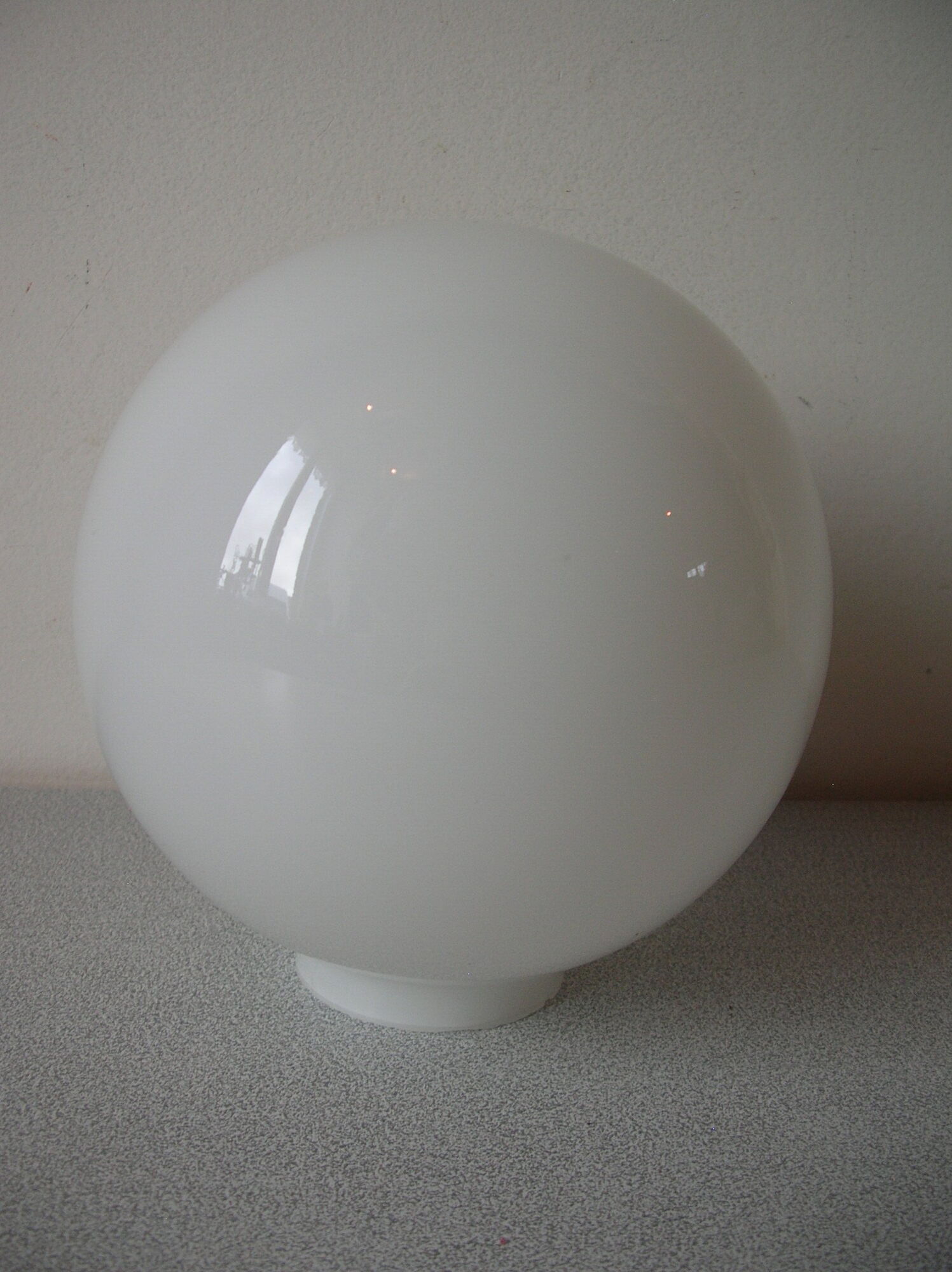 Old globe lampshade ball opaline glass 13 cm lamp luminaire
