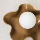 Square Coco Ceramic Wall Light - Chocolate Jelly